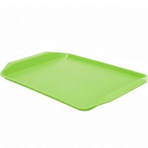 Tava servire fast food 43x30 cm, verde imagine