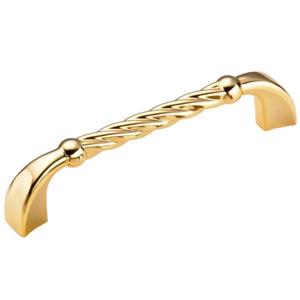 Maner pentru mobila Rope, finisaj auriu lucios, L: 114 mm imagine