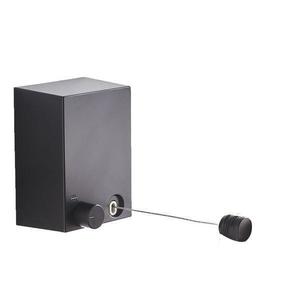 Uscator rufe, ABS/Aluminiu, Retractabil, 4.2 m, Negru imagine