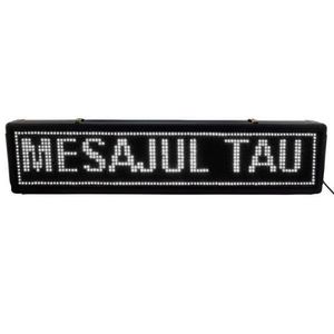 Panou Led de Exterior Programabil/Reclama Luminoasa 135x55 Alb imagine