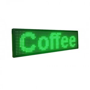 Panou Led de Exterior Programabil/Reclama Luminoasa 200x40 Verde imagine