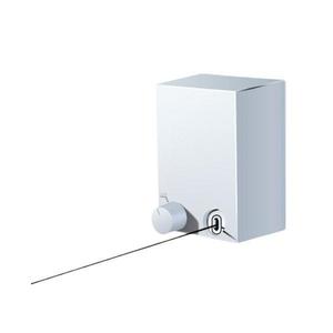 Sfoara rufe retractabila, ABS/Otel, 4.2 m, Gri/Alb imagine