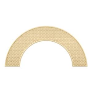 Maner pentru mobila Selin, finisaj alama mata CB, 128 mm imagine