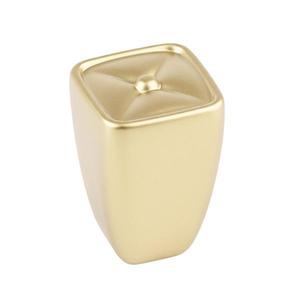 Buton pentru mobila Alan, finisaj alama mata CB, 28 mm imagine