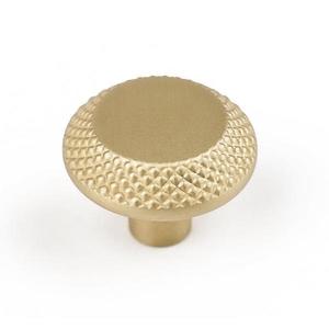 Buton pentru mobila Nola, finisaj alama mata CB, Ø: 30 mm imagine