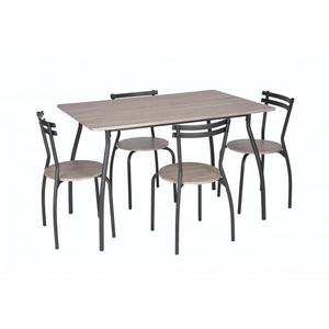 Set masa Vega cu 4 scaune stejar antichizat - Unic Spot Ro imagine