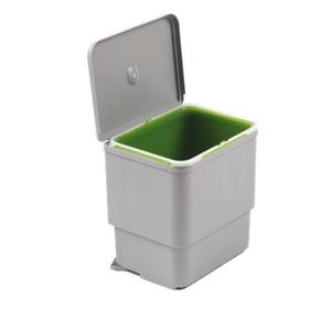 Cos de gunoi Sesamo incorporabil in dulap, cu 1 compartiment x 16 L, pentru corp de 450 mm L - Maxdeco imagine