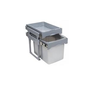 Cos de gunoi incorporabil Tank cu 1 recipient de 34 litri si tavita multifunctionala - Maxdeco imagine