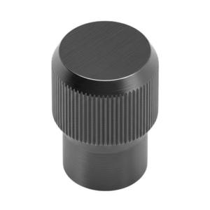 Buton pentru mobila Brooklyn, finisaj negru titan, D: 20 mm imagine