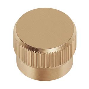 Buton pentru mobila Brooklyn Big, finisaj alama cava periata, D: 40 mm imagine