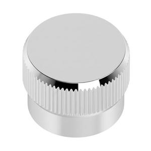 Buton pentru mobila Brooklyn Big, finisaj nichel lucios, D: 40 mm imagine