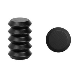 Agatatoare cuier Pulse, finisaj negru mat lacuit, 28x45 mm imagine