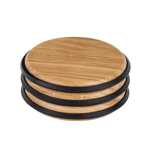 Opritor pentru usa Pulse, finisaj stejar, 66x27 mm imagine