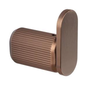 Agatatoare cuier Brooklyn, finisaj bronz periat, 30x70 mm imagine