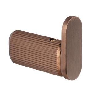 Agatatoare cuier Brooklyn, finisaj bronz periat, 15x35 mm imagine