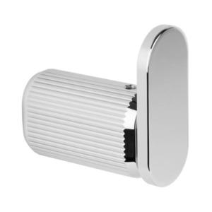 Agatatoare cuier Brooklyn, finisaj nichel lucios, 30x70 mm imagine