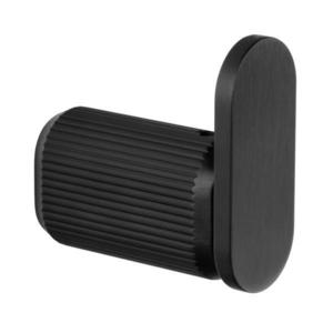 Agatatoare cuier Brooklyn, finisaj negru periat, 30x70 mm imagine