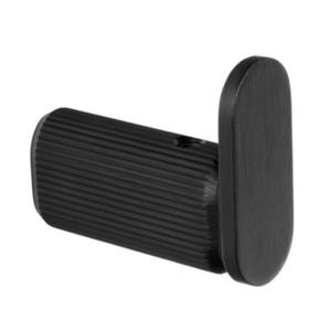 Agatatoare cuier Brooklyn, finisaj negru periat, 15x35 mm imagine