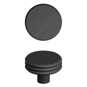 Agatatoare cuier Pulse, finisaj negru mat lacuit, 90x62 mm imagine