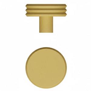 Agatatoare cuier Pulse Color, finisaj galben mustar, 92x62 mm imagine