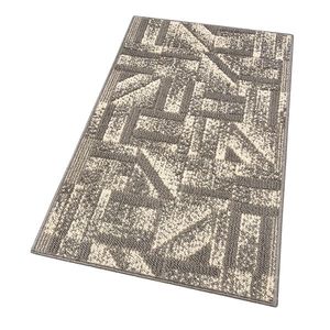 Covoras universal Viola, model forme geometrice, bej, 50x115 cm imagine