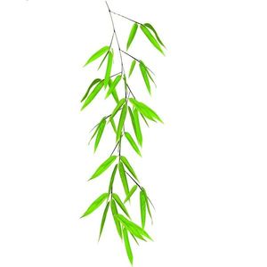 Sticker geam Bamboo Kleine Wolke, static/fara adeziv, decorativ, pentru baie, model bambus, verde, 23x68cm, Cod 34008 imagine