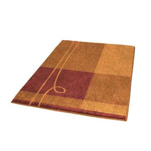 Covoras baie Kleine Wolke Tivoli, model abstract, maro, 100% poliacril, 60x90cm, Cod 34200 imagine