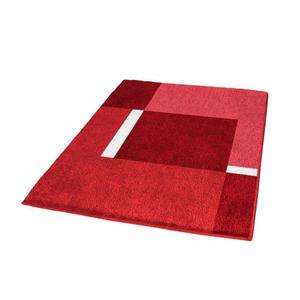 Covoras baie Kleine Wolke Dakota, model forme geometrice, rosu, dreptunghiular, 100% poliacril, 60x90cm, Cod 34192 imagine