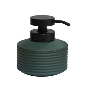 Dozator sapun lichid verde inchis, cauciuc, capacitate 320ml, Tara Rubber imagine