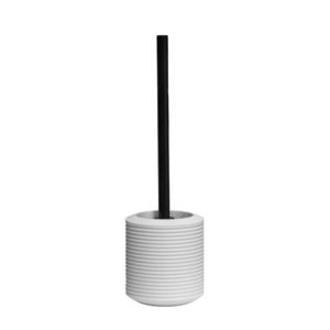 Perie WC, alb si negru, cauciuc, Tara Rubber imagine