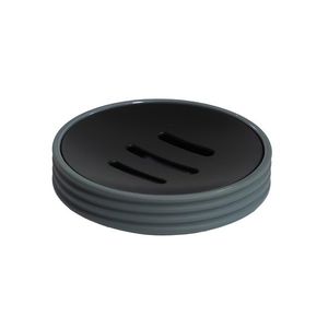 Savoniera gri antracit cu negru, cauciuc, Tara Rubber imagine
