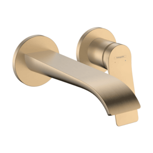 Baterie lavoar Hansgrohe Vivenis cu pipa 192mm montaj incastrat necesita corp ingropat bronz periat imagine
