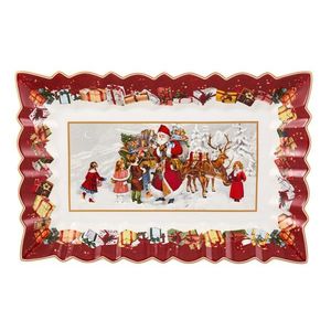 Platou Villeroy & Boch Toy\'s Fantasy Santa and Kids 35x23cm imagine