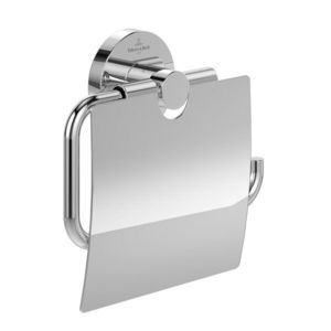 Suport hartie igienica cu aparatoare Villeroy & Boch Elements Tender crom imagine