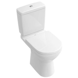 Set complet vas wc Villeroy & Boch O.Novo DirectFlush cu rezervor si capac cu inchidere lenta imagine