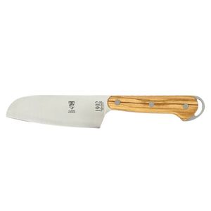 Cutit Claude Dozorme 1902 Santoku maner lemn maslin imagine