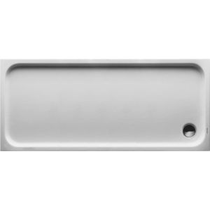 Cadita de dus dreptunghiulara Duravit D-Code 170x75cm acril alb imagine