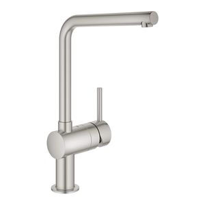Baterie bucatarie Grohe Minta pipa L supersteel imagine