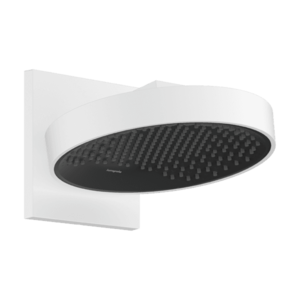 Palarie de dus Hansgrohe Rainfinity 250 1jet EcoSmart cu placa de conectare la perete alb mat imagine