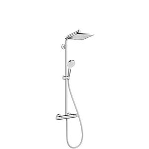 Coloana de dus Hansgrohe Crometta E240 1 jet cu baterie termostatata crom imagine