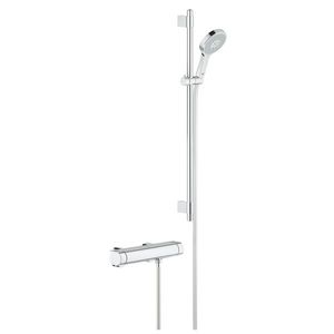 Baterie dus termostatata Grohe Grohtherm 2000 cu set de dus Power&Soul Cosmopolitan 130 imagine
