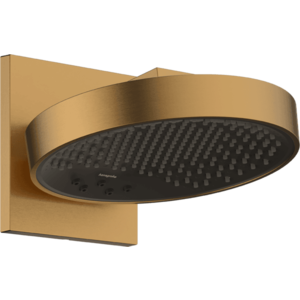 Palarie de dus Hansgrohe Rainfinity 250 3jet EcoSmart cu placa de conectare la perete bronz periat imagine