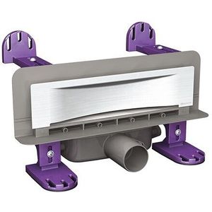 Pachet rigola de dus Kessel Scada de perete cu capac Wave inox imagine