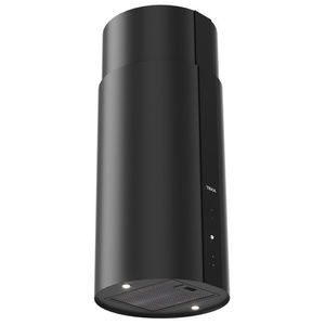 Hota insula Teka CC 485 BK 3 trepte + turbo forma cilindrica Motor EcoPower 920 m3/h Free Outlet Negru imagine