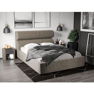 Pat Tapitat Galileo cu somiera fixa Bej - Eden 4 140x200 imagine