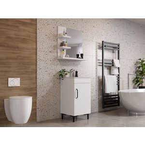 Set Masca Baie + Chiuveta 450 + Oglinda 650 Albio imagine