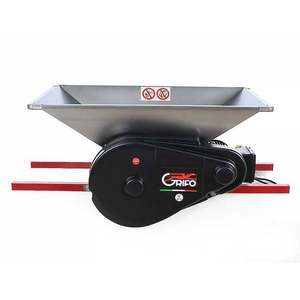 Zdrobitor Electric Mare din Inox pentru Struguri – Hopper 950×600 mm, Role Nylon 280 mm, 1500kg/ora imagine