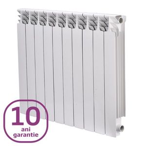 Radiator (calorifer) din aluminiu Fornello ALVO D600CA, baterie 10 elementi, 10 ani garantie, inaltime 600 mm imagine