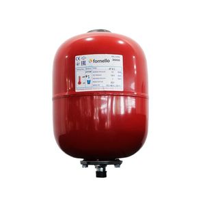 Vas expansiune termic Fornello 8 litri, vertical culoare rosu, presiune maxima 10 bar, membrana EPDM imagine