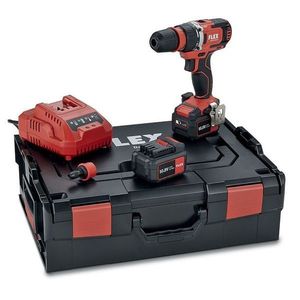 Masina de gaurit si insurubat cu acumulatori Flex DD 2G 10.8-EC/4.0 SET, cuplu maxim 58 Nm, 2 acumulatori 10.8V/4.0Ah, incarcator si valiza de transport imagine